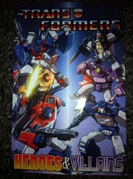 Transformers: Heroes and Villains (Graphic Novel) Pre-Owned