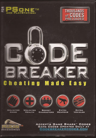 Codebreaker (Pelican) (Playstation 1) Pre-Owned