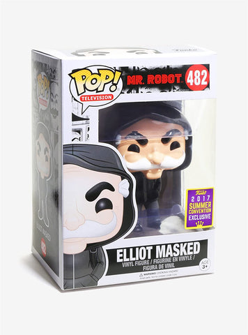 POP! Television #482: Mr. Robot - Elliot Masked (2017 Summer Convention Exclusive) (Funko POP!) Figure and Original Box