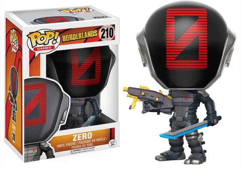 POP! Games #210: Borderlands - Zero (Funko POP!) Figure and Box w/ Protector