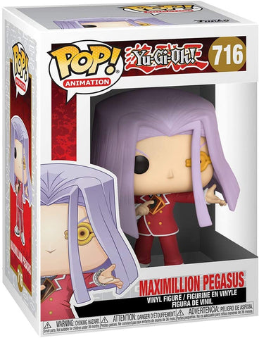 POP! Animation #716: Yu-Gi-Oh! - Maximillion Pegasus (Funko POP!) Figure and Box w/ Protector