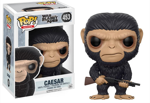 POP! Movies #453: War for the Planet of the Apes - Caesar (Funko POP!) Figure and Box w/ Protector
