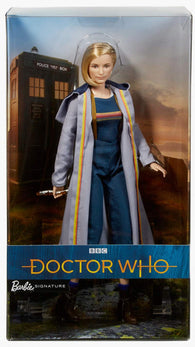 Doctor Who Thirteenth Doctor with Sonic Screwdriver (Barbie Signature) Collector Doll (NEW)
