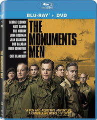 The Monuments Men (Blu Ray + DVD) Pre-Owned