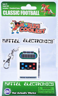 World's Smallest World's Coolest - Electronic Handheld Game: Classic Football (Mattel Electronics) NEW