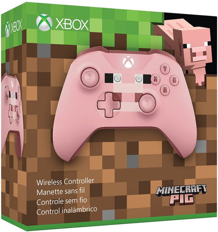 Wireless Controller - Minecraft Pig (Official Microsoft Brand) (Xbox One Controller) NEW