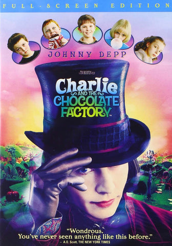 Charlie and the Chocolate Factory (2005) (DVD) Pre-Owned