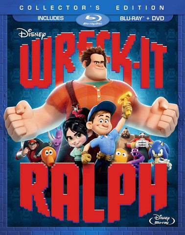 Wreck-It Ralph (Blu Ray + DVD Combo) Pre-Owned