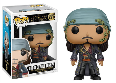 POP! Disney #275: Pirates of The Caribbean - Dead Men Tell No Tales - Ghost of Will Turner (Funko POP!) Figure and Box w/ Protector