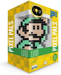 Super Mario 3: Luigi (004) (PDP Pixel Pals Lighted Figure) NEW