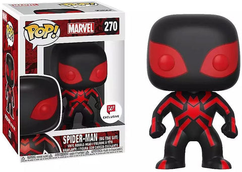 POP! Marvel #270: Spider-Man (Big Time Suit) (Wal-Greens Exclusive) (Funko POP! Bobble-Head) Figure and Box w/ Protector