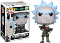 POP! Animation #172: Rick and Morty - Weaponized Rick (Funko POP!) Figure and Box w/ Protector