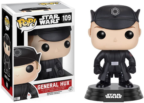 POP! Star Wars #109: General Hux (Funko POP! Bobble-Head) Figure and Box w/ Protector