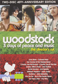 Woodstock: Three Days of Peace & Music (Two-Disc 40th Anniversary Director's Cut) (DVD) Pre-Owned