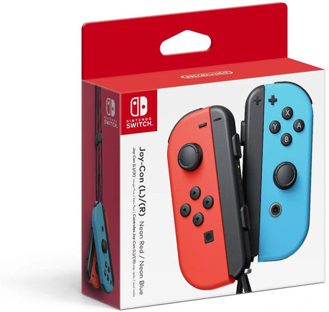 Nintendo Joy-Con (L/R) - Neon Red/Neon Blue (Nintendo Switch) NEW