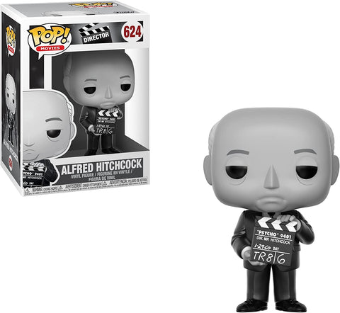 POP! Movies #624: Director - Alfred Hitchcock (Psycho) (Funko POP!) Figure and Box w/ Protector