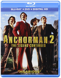 Anchorman 2: The Legend Continues (Blu Ray Only) Pre-Owned