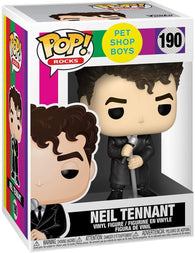 POP! Rocks #190: Pet Shop Boys - Meil Tennant (Funko POP!) Figure and Box w/ Protector