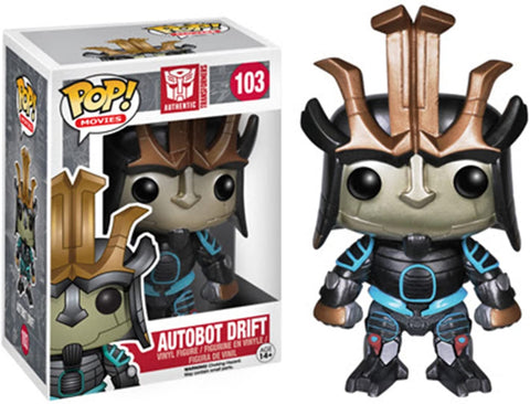 POP! Movies #103: Authentic Transformers - Autobot Drift (Funko POP!) Figure and Box w/ Protector