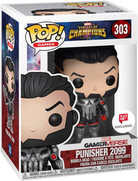 POP! Games #303 - Marvel Gamerverse: Marvel Contest of Champions - Punisher 2099 (Wal-Greens Exclusive) (Funko POP!) Figure and Original Box