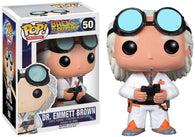 POP! Movies #50: Back To The Future - Dr. Emmett Brown (Funko POP!) Figure and Box w/ Protector