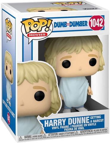 POP! Movies #1042: Dumb and Dumber - Harry Dunne Getting a Haircut (Funko POP!) Figure and Box w/ Protector