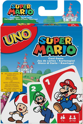 Uno: Super Mario Card (Mattel) (Card Game) NEW