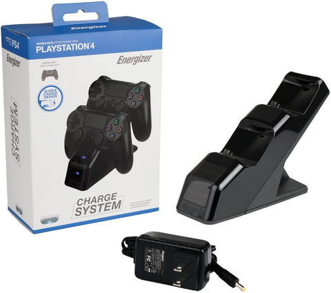 PDP Energizer 2X Controller Charging Station (Playstation 4) NEW