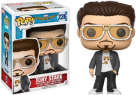 POP! Marvel #226: Spider-Man Homecoming - Tony Stark (Funko POP! Bobble-Head) Figure and Box w/ Protector