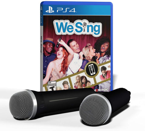 We Sing 2-Mic Bundle (Playstation 4) NEW