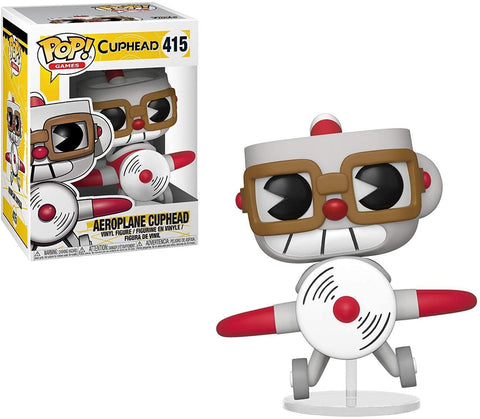 POP! Games #415: Cuphead - Aerplane Cubhead (Funko POP!) Figure and Original Box