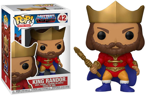 POP! Retro Toys #42: Masters of the Universe - King Randor (Funko POP!) Figure and Box w/ Protector