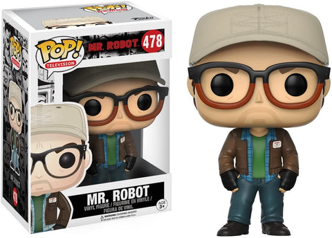 POP! Television #478: Mr. Robot - Mr. Robot  (Funko POP!) Figure and Box w/ Protector