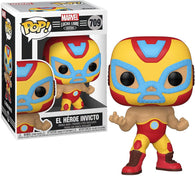 POP! Marvel Lucha Libre Edition #709: El Heroe Invicto (Funko POP! Bobble-Head) Figure and Box w/ Protector