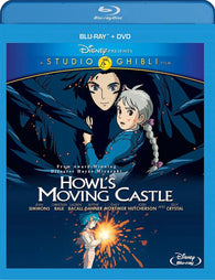 Howl's Moving Castle (Blu Ray + DVD) Pre-Owned