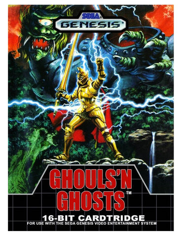 Ghouls 'N Ghosts (Sega Genesis) Pre-Owned: Game, Manual, and Case