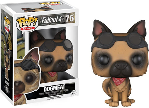 POP! Games #76: Fallout 4 - Dogmeat (Funko POP!) Figure and Box w/ Protector