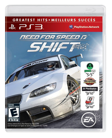 Need for Speed: Shift (Playstation 3) Pre-Owned: Game, Manual, and Case