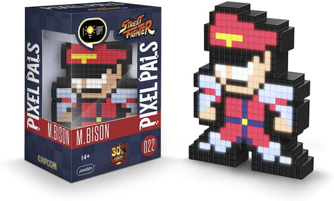 Capcom - Street Fighter II: M. Bison (022) (PDP Pixel Pals Lighted Figure) NEW
