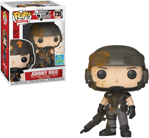 POP! Movies #735: Starship Troopers - Johnny Rico (2019 Summer Convention Limited Edition Exclusive) (Funko POP!) Figure and Box w/ Protector