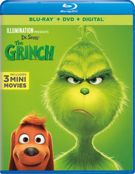 Dr. Seuss' The Grinch (Illumination Presents) (Blu-ray + DVD) Pre-Owned