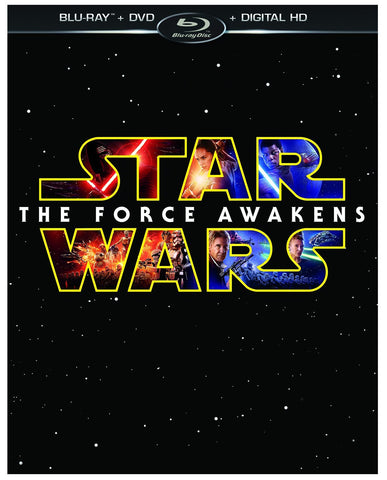 Star Wars: The Force Awakens (Blu Ray + DVD Combo) NEW