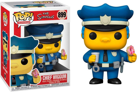 POP! Television #899: The Simpsons - Chief Wiggum  (Funko POP!) Figure and Box w/ Protector