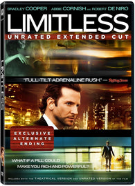 Limitless (Unrated Extended Cut) (DVD) Pre-Owned