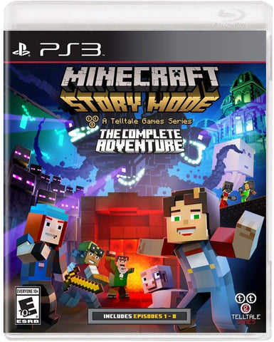 Minecraft: Story Mode - The Complete Adventure (Playstation 3) NEW