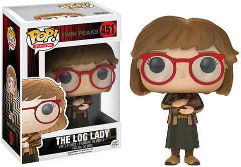 POP! Television #451: Twin Peaks - The Log Lady (Funko POP!) Figure and Box w/ Protector