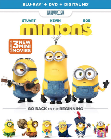 Minions (Blu Ray + DVD Pre-Owned