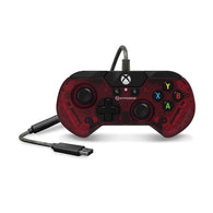 X91 Ice Wired Controller For Xbox One/ Windows 10 PC (Ruby Red) - Hyperkin - Officially Licensed By Xbox (Pre-Owned)