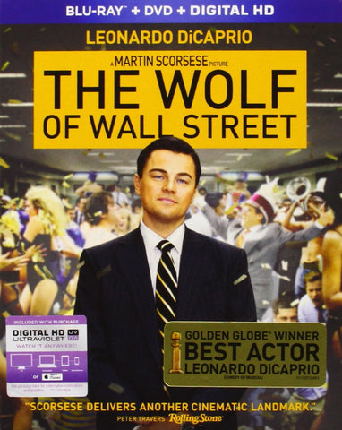 The Wolf of Wall Street (Blu-ray) Pre-Owned