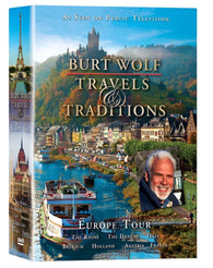 Burt Wolf: Travel and Traditions: Europe Tour - Box Set (DVD) Pre-Owned